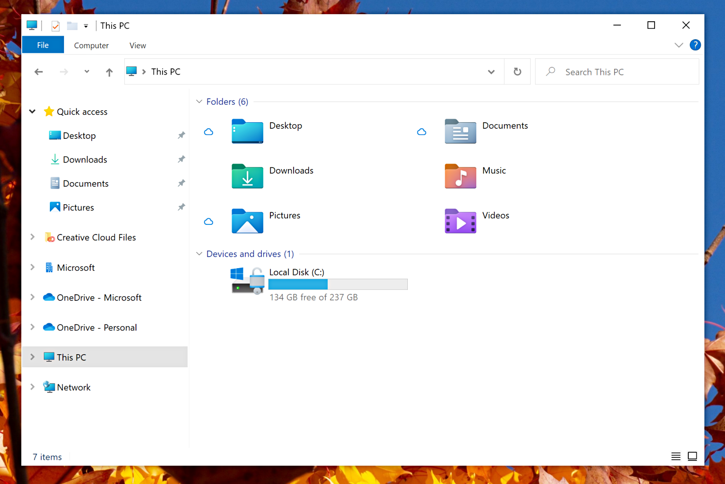 微軟 Window 10 新款使用介面曝光！檔案總管資料夾顏色變繽紛了，並同步新增特定圖示