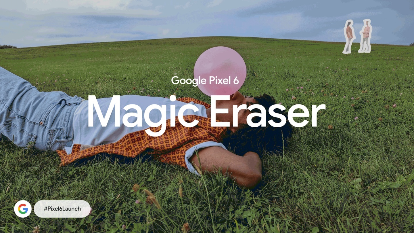 Google Pixel『 魔術橡皮擦 』功能升級！修圖新工具讓背景顏色更一致，Pixel 6 系列都用得到
